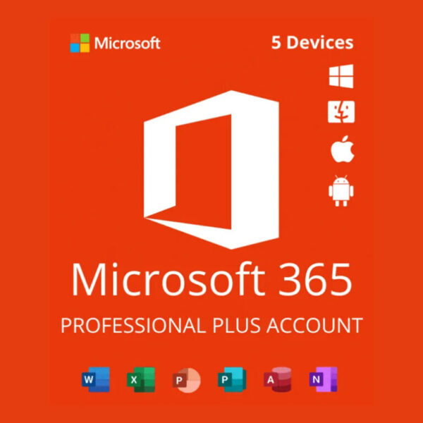 Microsoft 365 Professional Plus Account – Lifetime Subscription